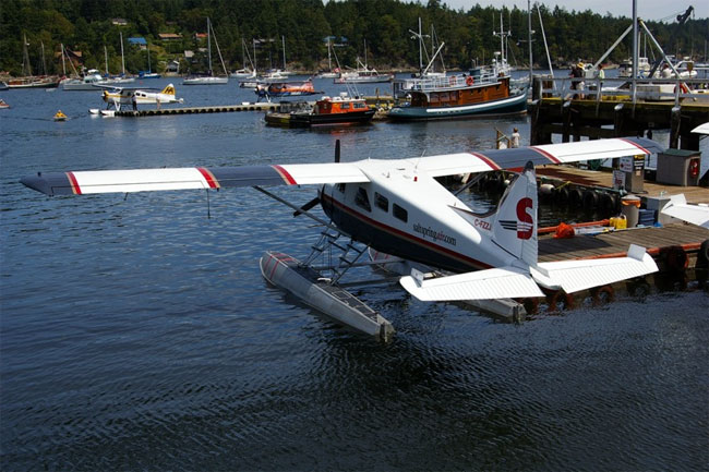 Fly to Salt Spring from Vancouver with Salt Spring Island Air floatplane